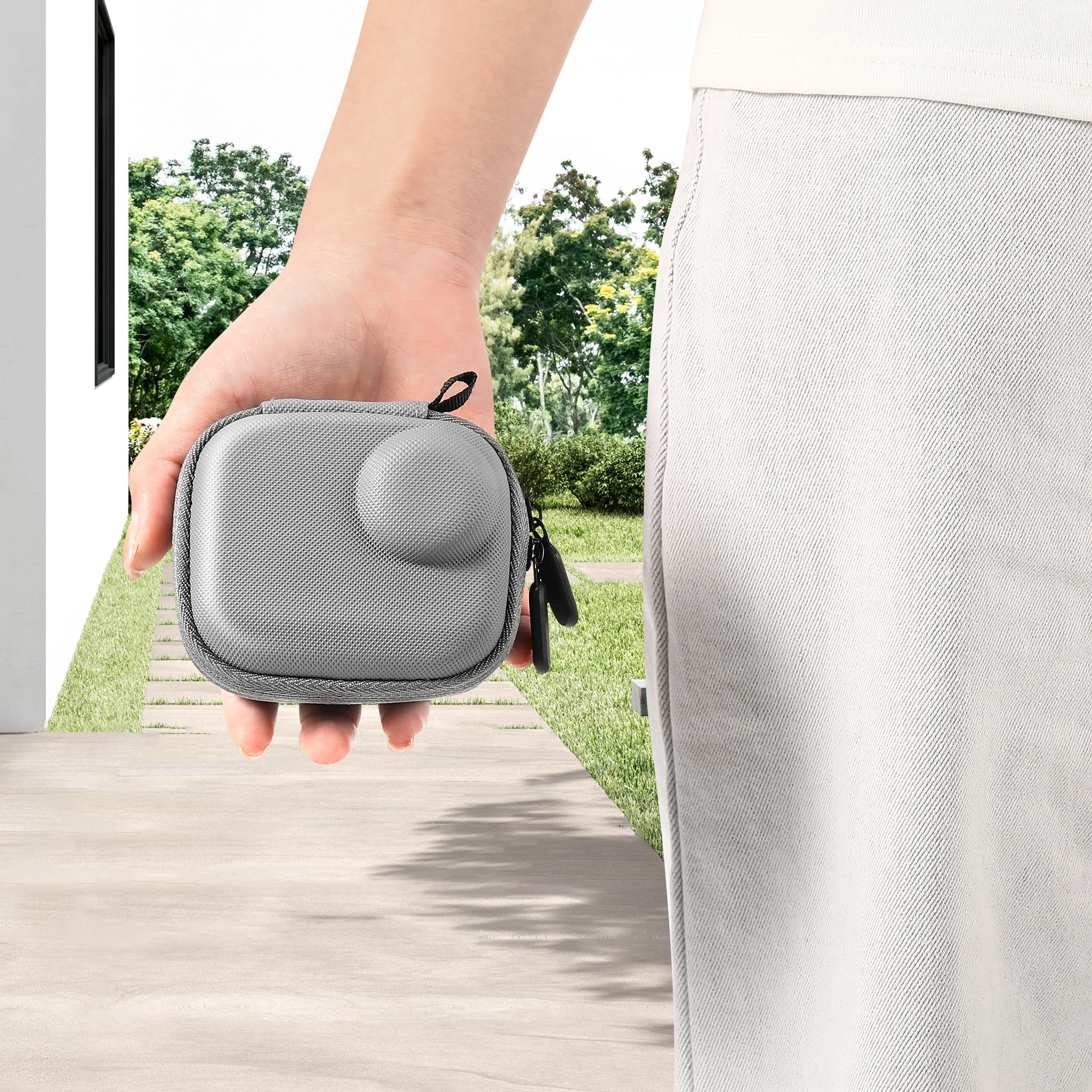 Mini bolsa para insta360 go ultra câmera organizador saco pequeno autônomo transporte caso acessórios