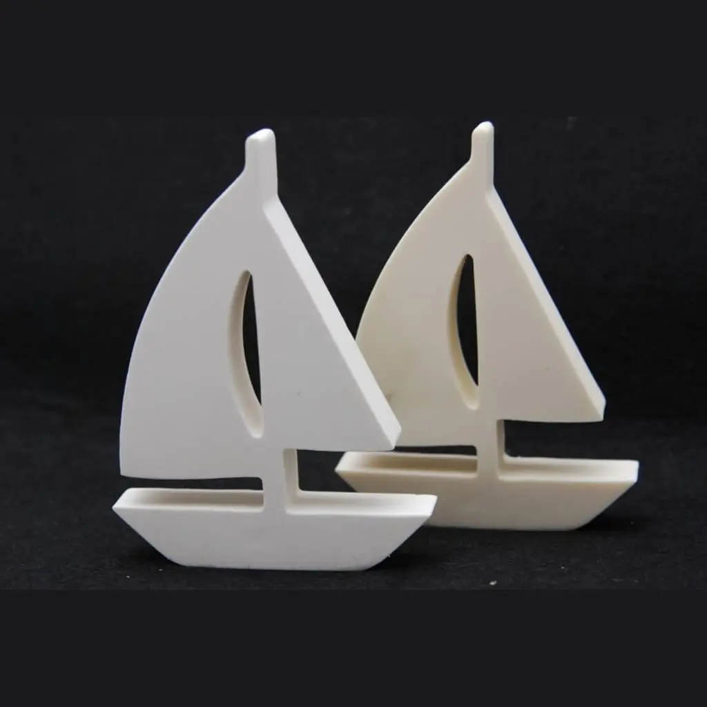 

3D Sailboat Night Light Silicone Mold DIY Sailboat Tealight Candle Holder Resin Plaster Mold Nautical Home Decor Handmade Craft