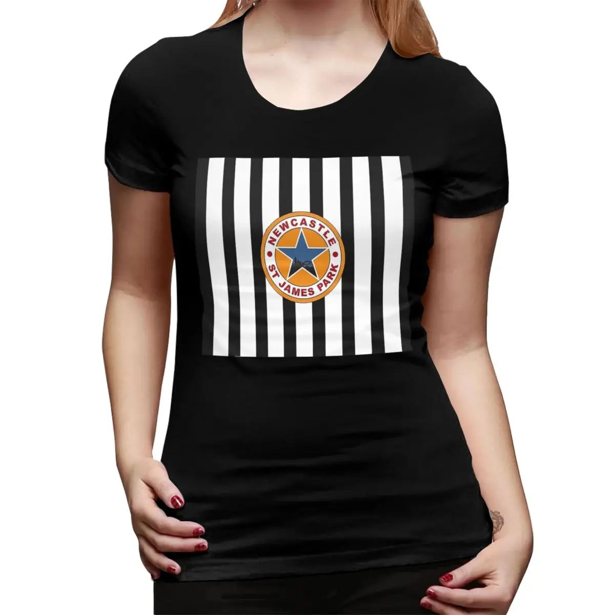 

Magpies Newcastle - Newcastle Magpies T-Shirt for Women Round Neck Streetwear T Shirts Women's Tees Short Summer Clothes Tops