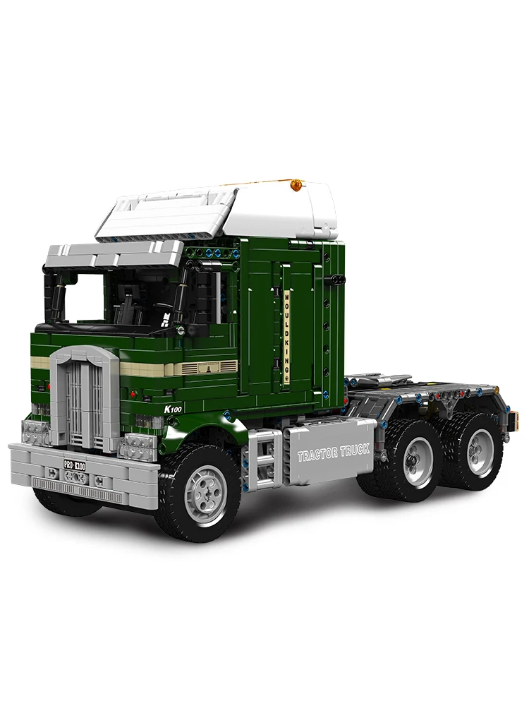 Mould King 13202 Technisches Auto-Spielzeug Der RC K100 Aerodyne Traktor-LKW Baustein-Set LKW-Bausatz Kinder Weihnachtsgeschenk