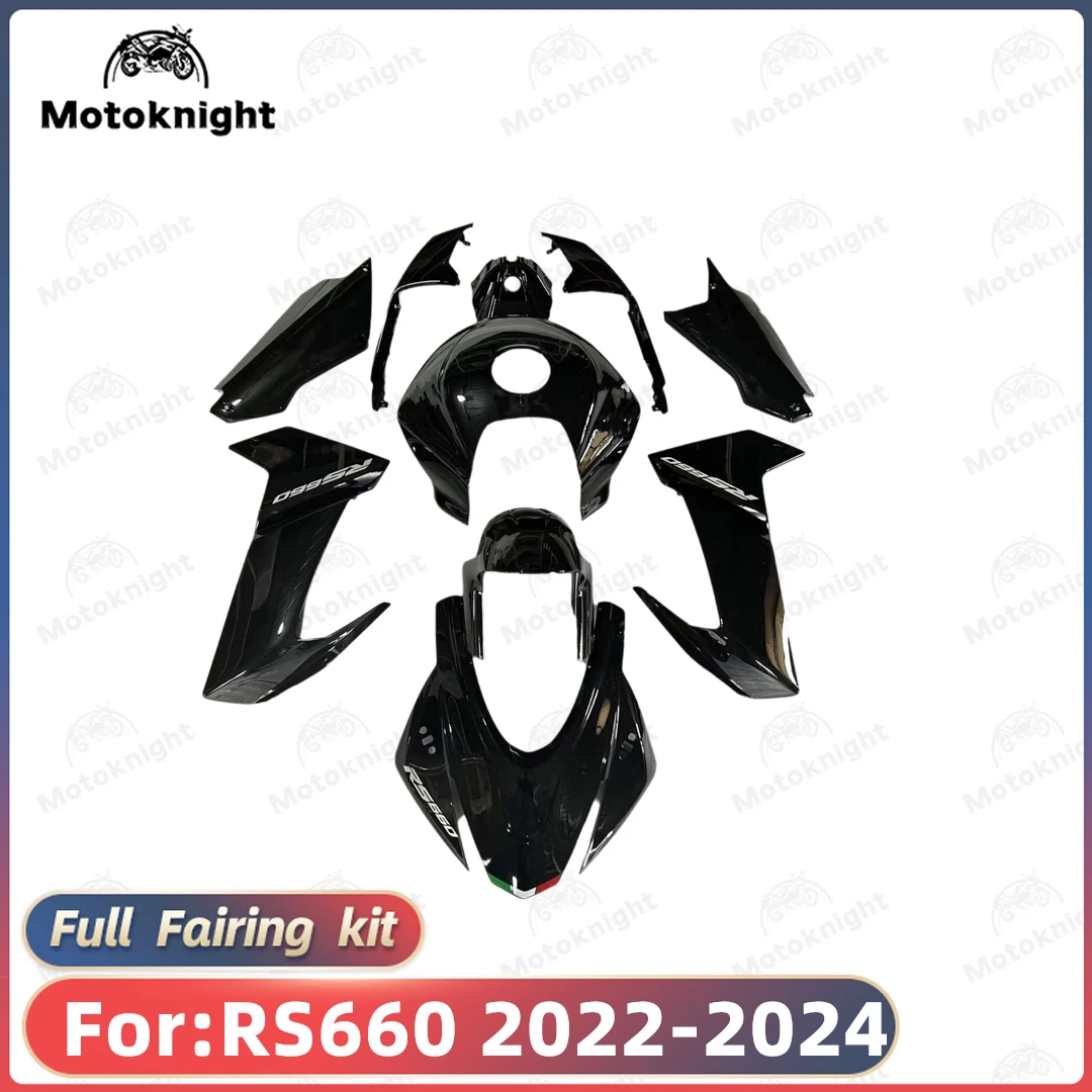Motoknight Neues ABS-Motorrad-Verkleidungsset, passend für Aprilia RS660 2022 2023 2024, individuelles Verkleidungsset, Karosseriegehäuse 10