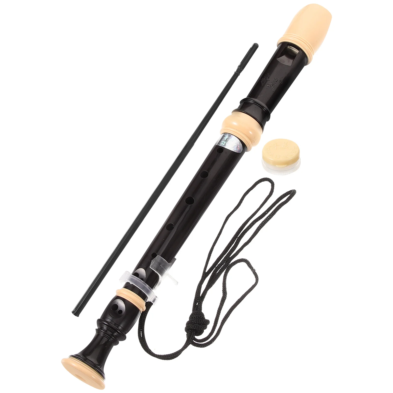 

Resin Flute Recorder Cleaning Rod Musical Instrument Kids Instruments for Practice Child