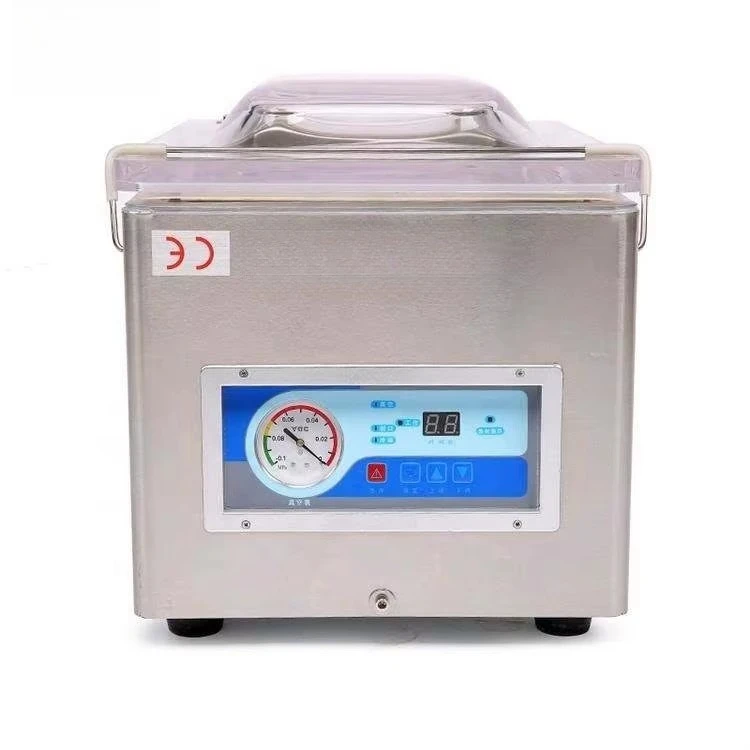 Single room desktop clothing food steak commodity chemical vacuum packaging machine