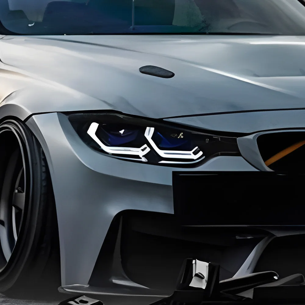 

Для BMW 3 серии F30 F35 320i 325i 330i 2013-2019 светодиодные автоматические фары в сборе, обновление лазерного стиля, аксессуары для линз проектора