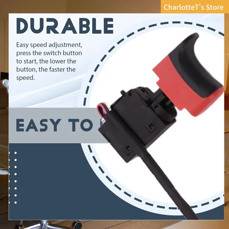 

7.2V-24V Cordless Drill Trigger Switch For METABO Powermaxxsb12bl SB18LBL BS18LBL BS18LBLQ 343411770 Power Tool-ABLI