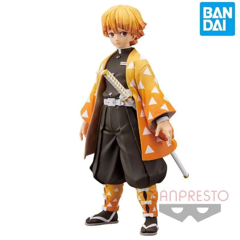 W magazynie oryginalny Banpresto Demon Slayer Kamado Tanjirou rysunek Anime oryginalne kolekcjonerskie pudełko Model lalki zabawka ozdoba prezent