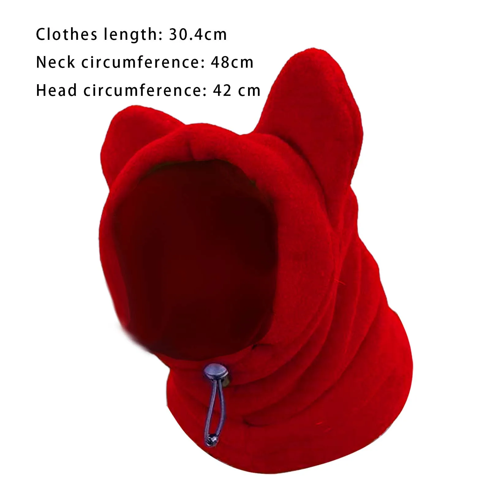 Pet Winter Hat Warm Superfine Fleece Puppy Cap Cute Personality Drawstring Dog Headgear Adjustable Dog Hat Warmth Accessories