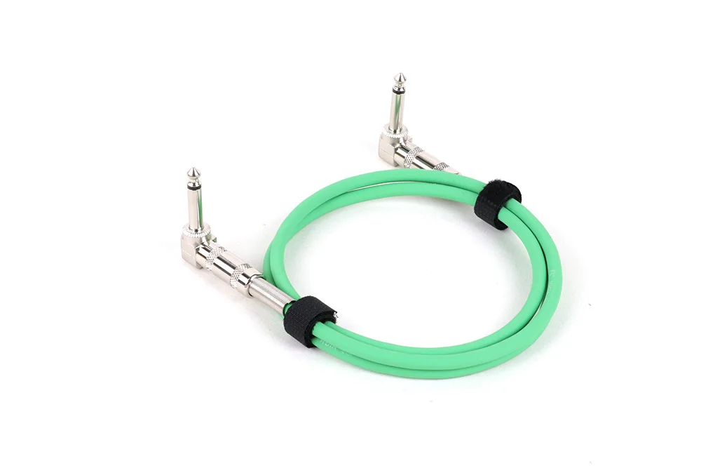 6,35 mm Mono/Stereo-Audio, symmetrisches TS/TRS 1/4 Winkel-zu-Winkel-Lautsprecher-Verstärkerkabel für Gitarrentastatur ‎ Zweikanaliges Kabel 1 Stück – Detail 21
