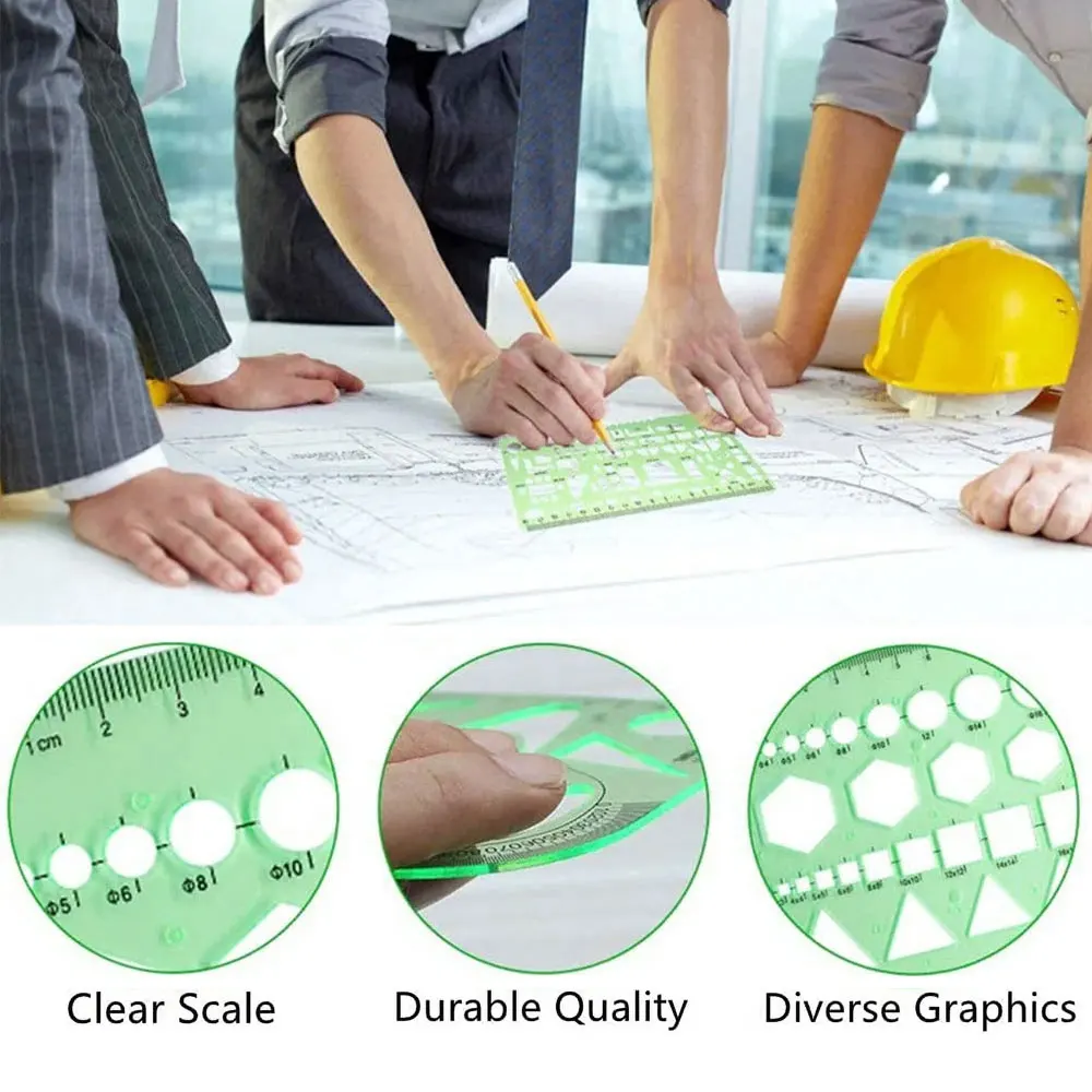 Modèles de géométrie, modèles de dessin, outils de mesure d'architecture, de bureau, de conception et de construction, modèles de construction.