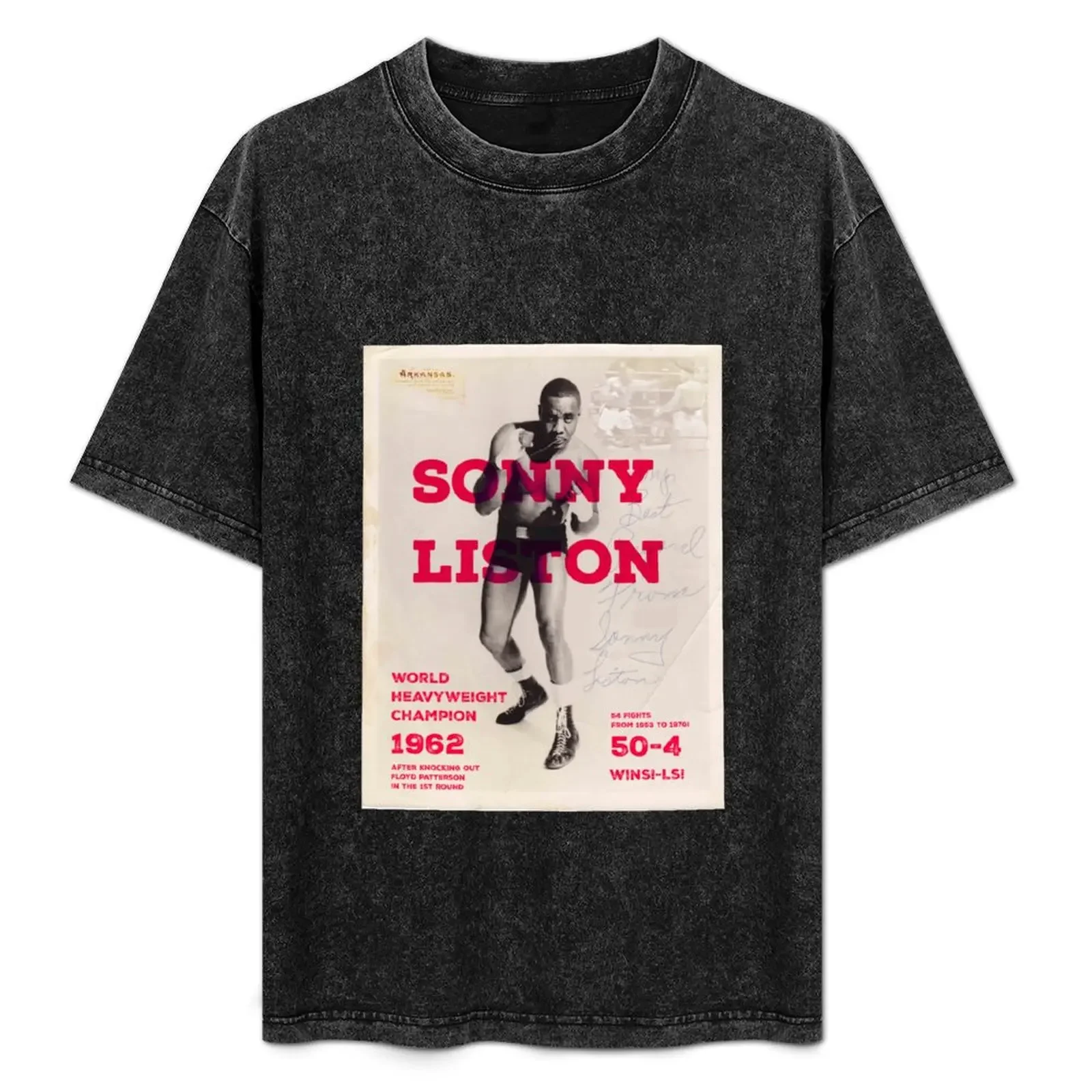 

Sonny Liston T-Shirt heavyweights blue lock Louboutins t shirts for men graphic