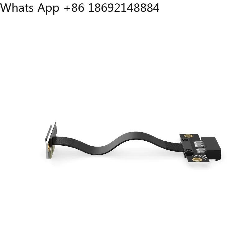 90 degree reverse graphics  sound card wireless network interface card array adapter card extension cable
