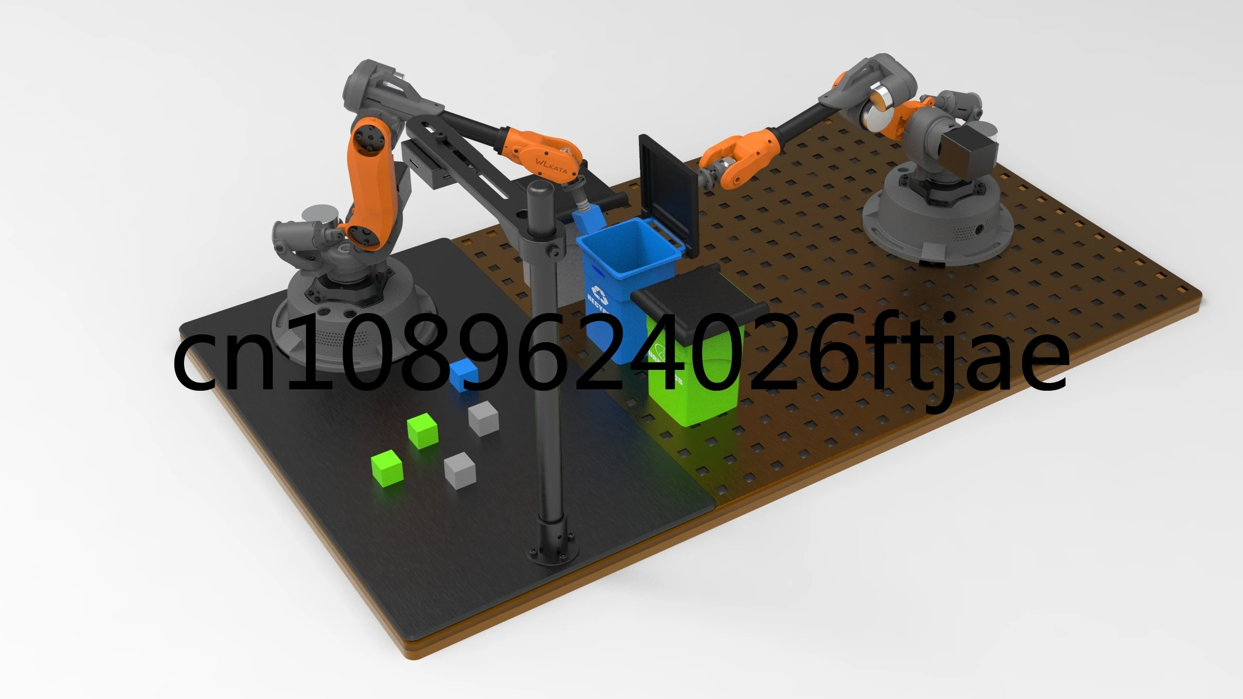 

6 Axis ic Arm Professional Vision Set of WLkata Mi for Industry 4.0 Education