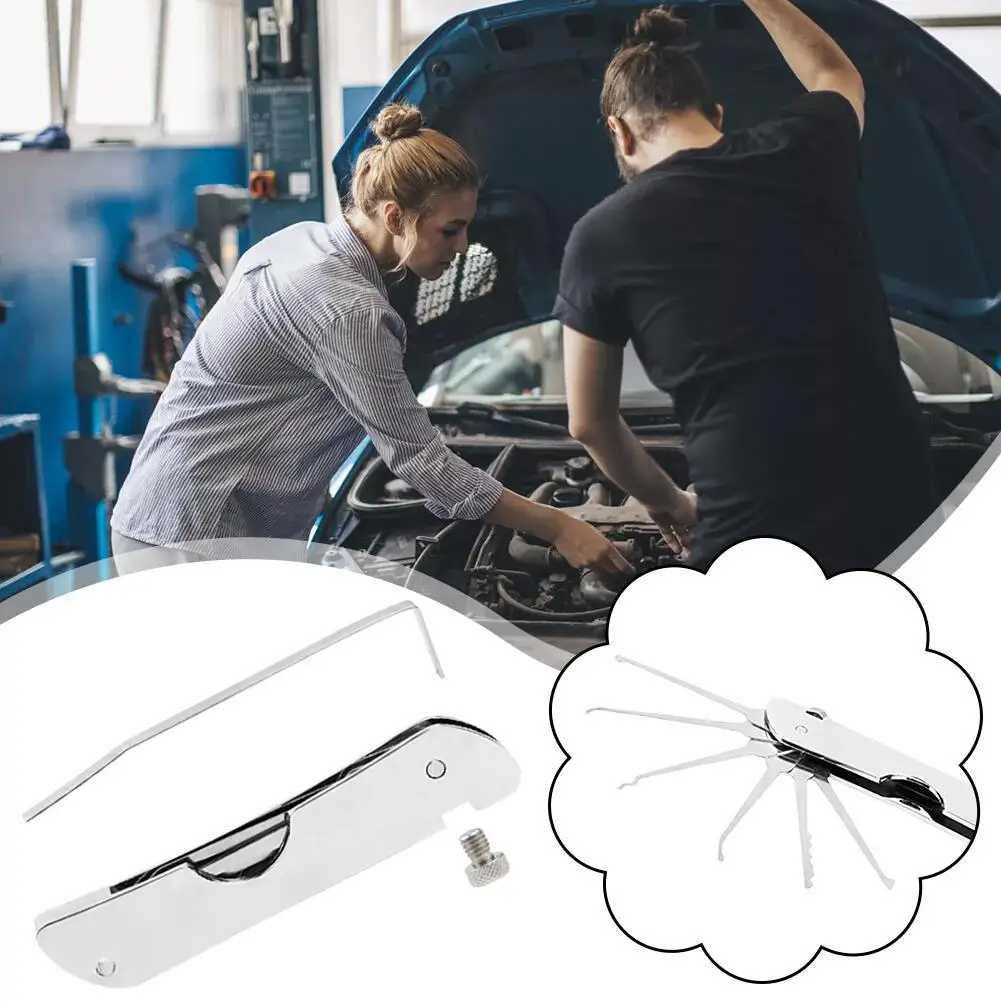 Zestaw precyzyjnych narzędzi samochodowych do uszczelek olejowych / O-Ring Seal Gasket Pick Mini Hooks Puller Remover Kit