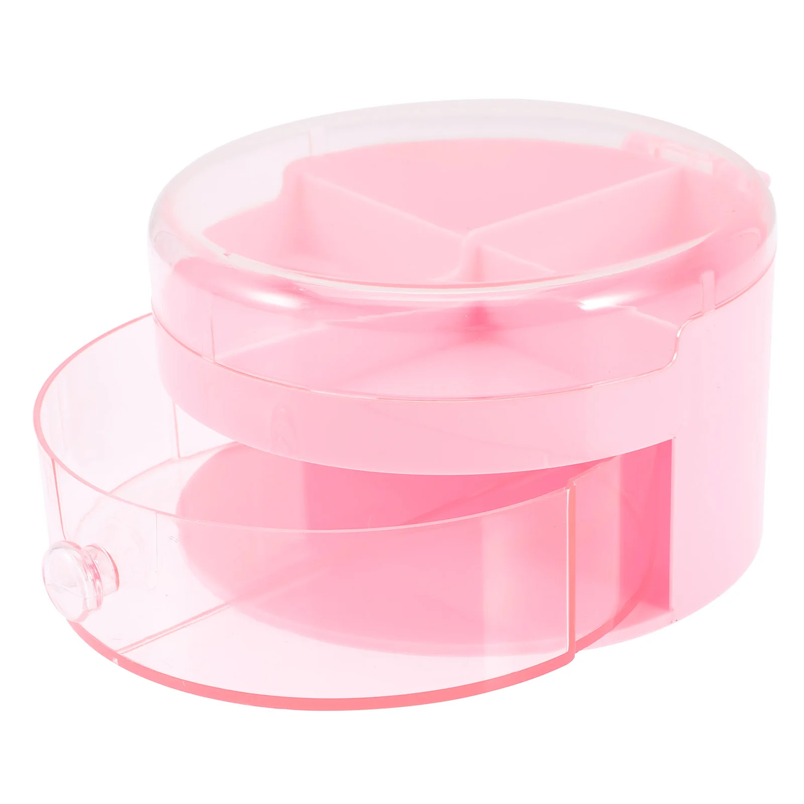 

Premium Double Tier Jewelry Box for Girls Small Storage Organizer Case Travel Friendly Space Saving Decorative Box for Candies