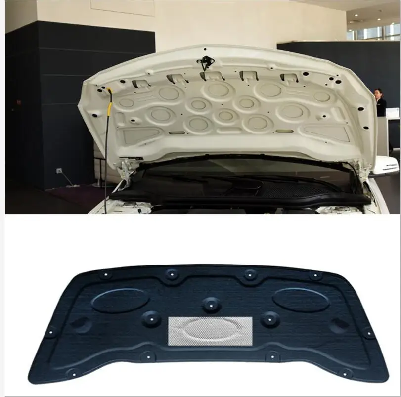 For Mercedes Benz A-Class W176 2012-2018  A160 A180 A200 A45 Auto Hood Engine Sound Heat Insulation Cotton Pad Soundproof Heat