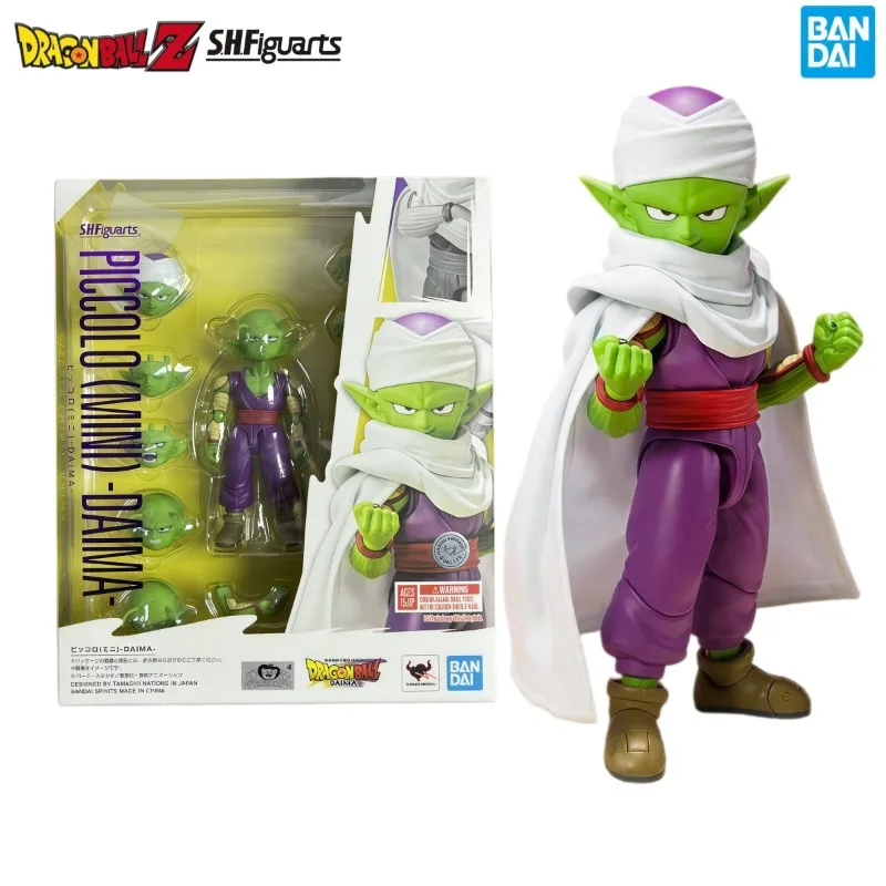 Figura coleccionable de PVC 100% Original Bandai SHFiguarts Dragon Ball Z Piccolo Mini Daima, estatua para colección de fanáticos del Anime, regalo