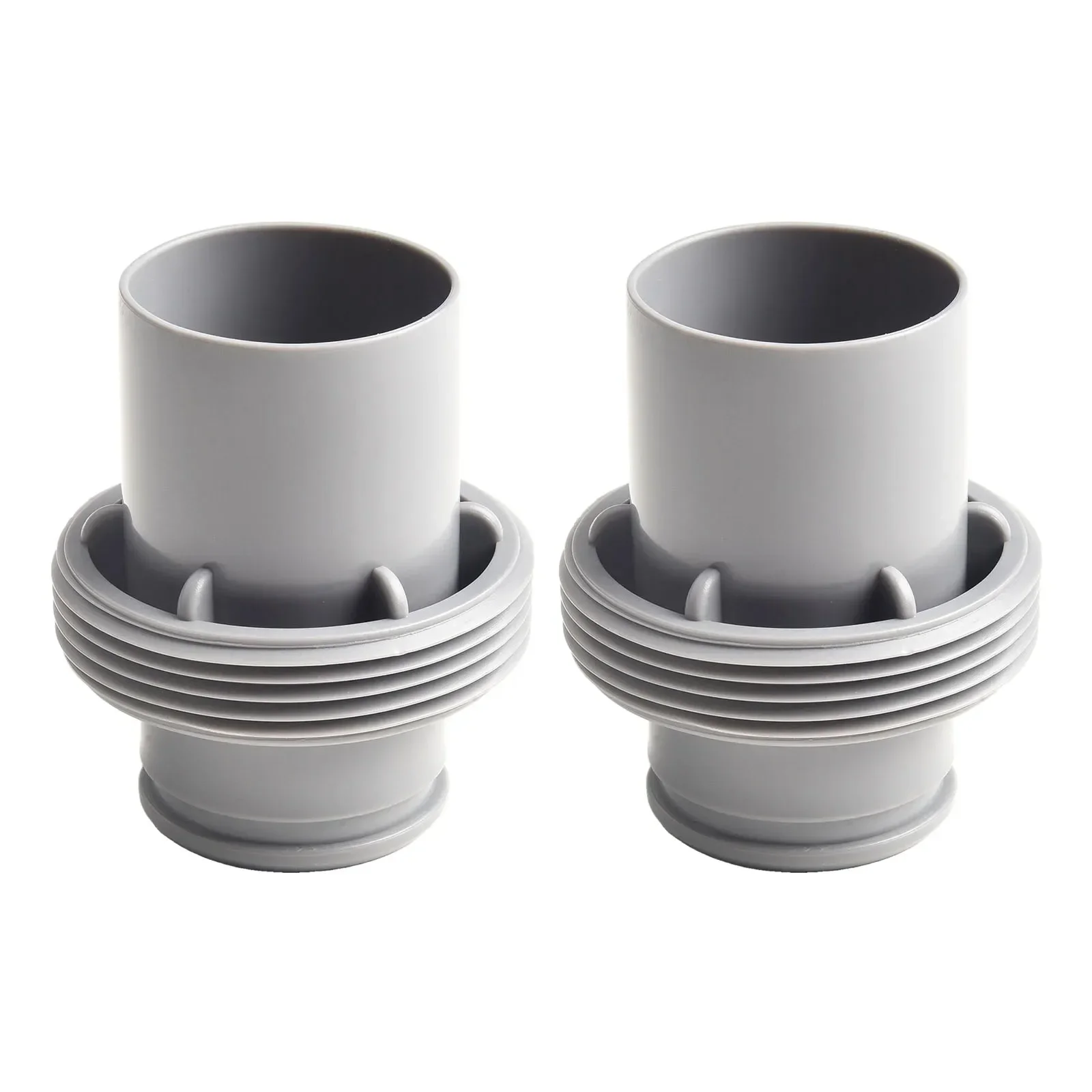 Adaptador de piscina sobre el suelo de PVC, 2 uds., para manguera Bestway P05992, adaptador de 38MM, clorador de agua salada, adaptador de repuesto para bomba de arena