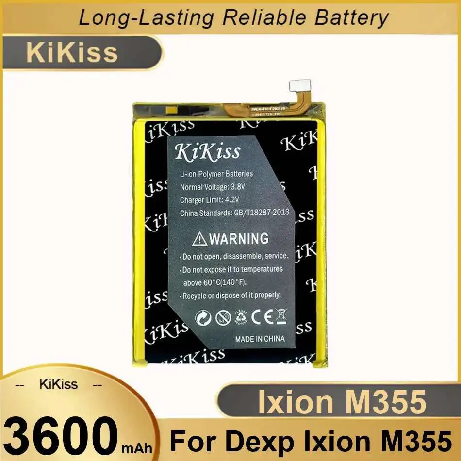

Safe 3600Mah For Dexp Ixion M355 Mobile Phone Battery