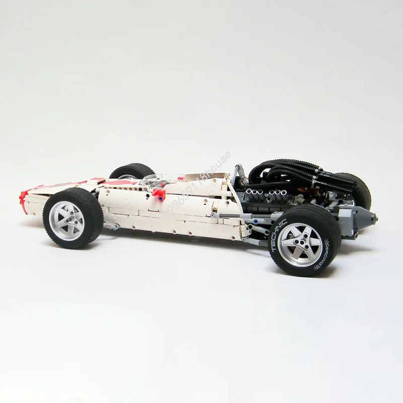 

1199PCS Sports Car HondaS RA 300 (1967) Technology Model Moc Building Blocks Stacking Bricks Creative Kid Toy Gift Educational