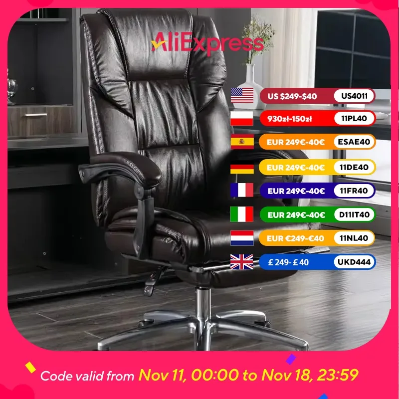 

Soft Armrest Office Chair Support Modern Elegant Ergonomic Gaming Chairs Design Armchair Swivel Silla Oficina Home Furniture