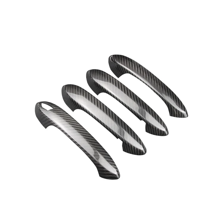 Auto Accessories Carbon Fiber Decoration Door Handle For Serises 5 G30 G31 G38