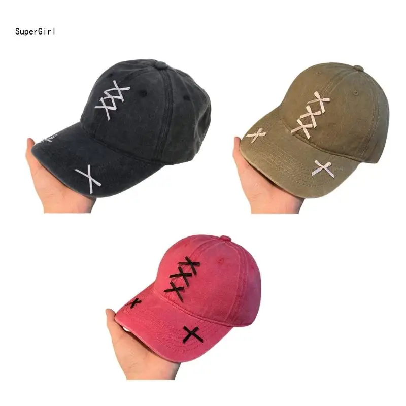 

Fashion Female Baseball Hat Ribbon Bowtie Hat Outdoor Sports Hat Girl Hat J78E