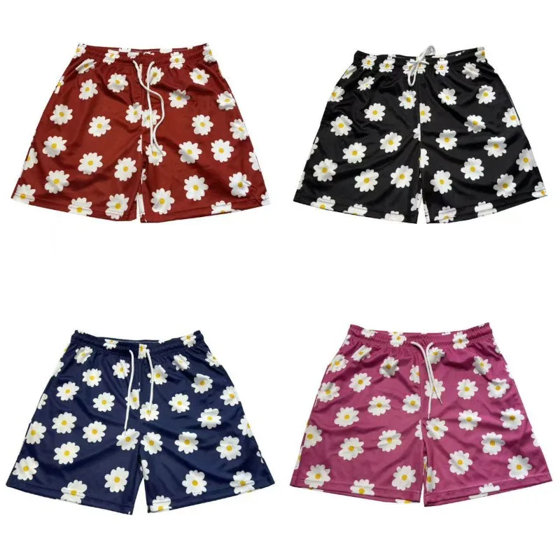 

Men's Sports and Fitness Beach Basketball Shorts, Fashionable Breathable Quick Drying Shorts, 3D Printed Quick Drying Shorts