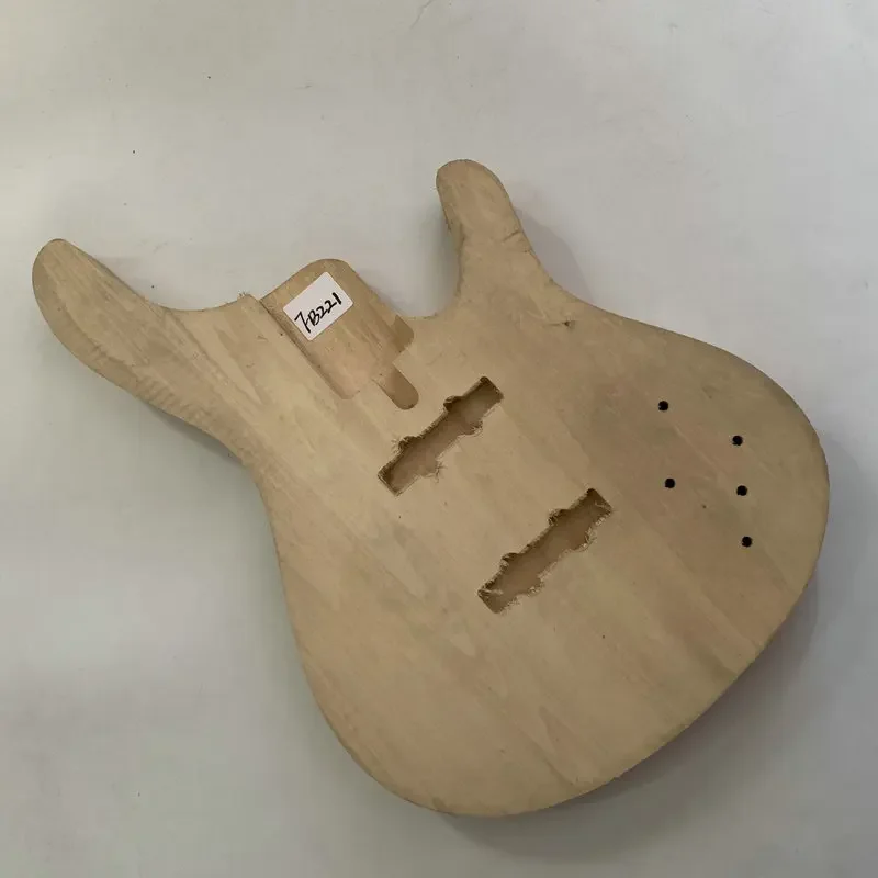 

FB221 Active Jazz Bass Natural Solid Wood Unfinished Electric Bass Body DIY Replace Guitar Parts with Damages Sales