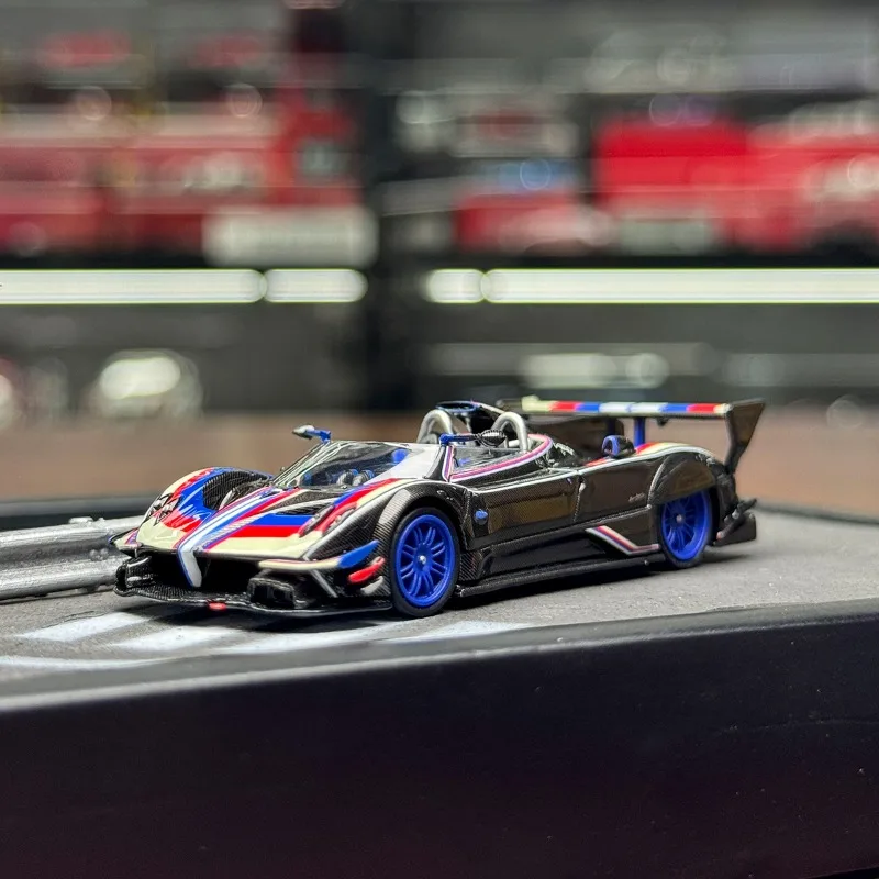 CM Model 1/64 ZONDA REVO BARCHETTA APAxpo Legering Motorvoertuig Speelgoed spuitgieten Metalen Model Collectie Jongen Kerstcadeaus