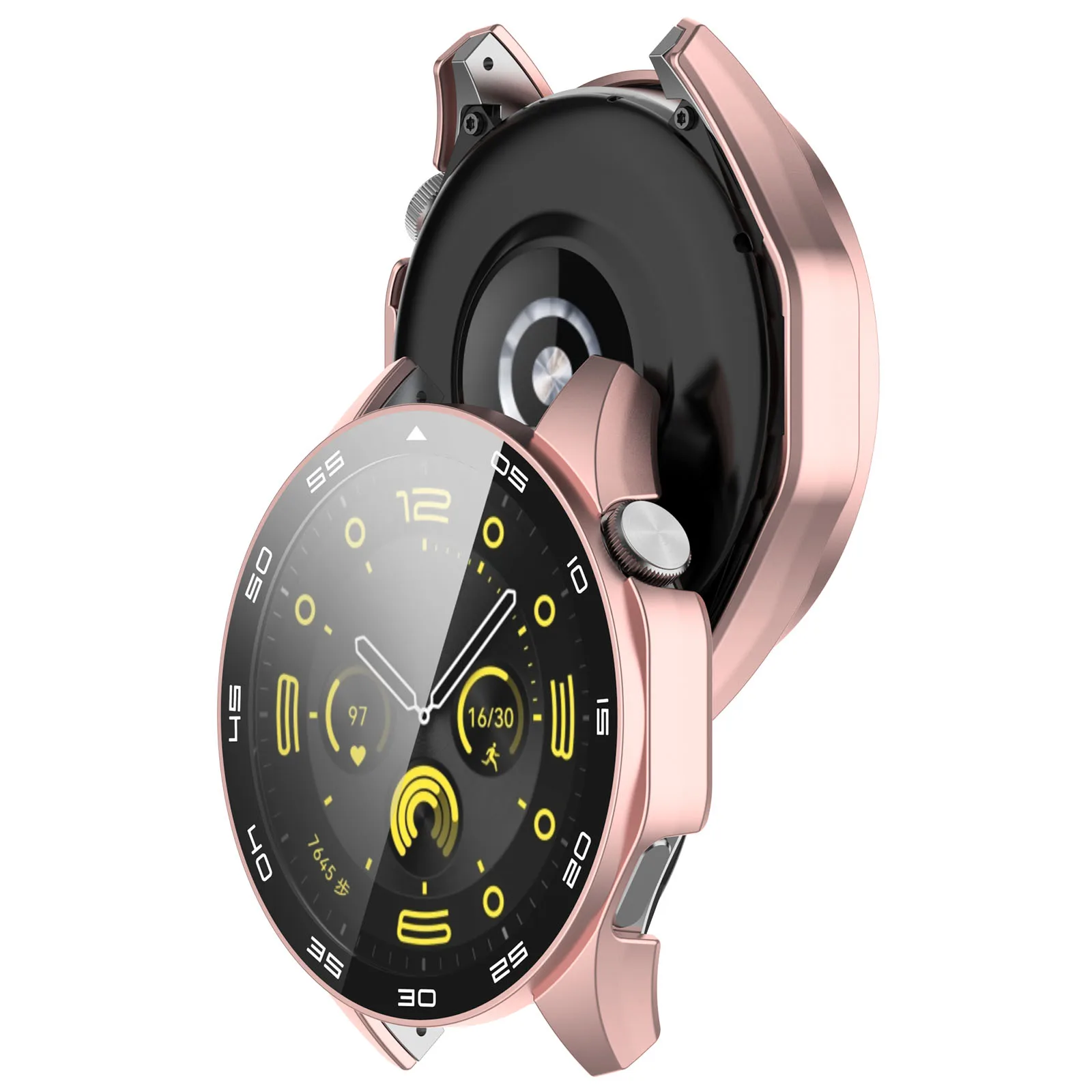 Watch Case For Huawei Watch GT4 41mm 46mm Smart Watch One-piece TPU Soft Shell Anti-fall with Scale PC Hard Protection Cover