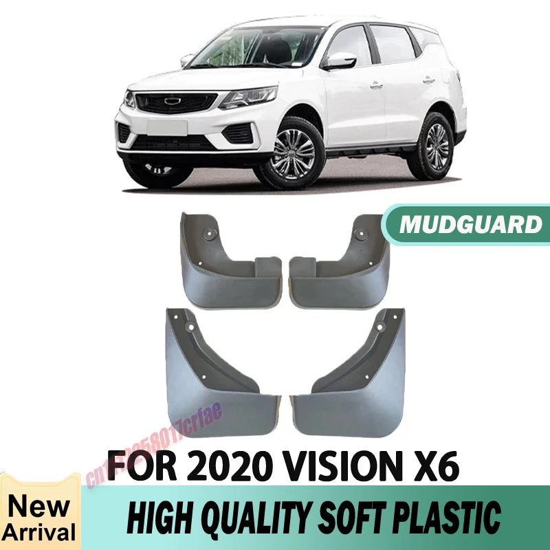 Front and Rear Wheel Fender Splash Retroper for 2020 Geely Envision X6 GEELY VISION X6 Car Suitable