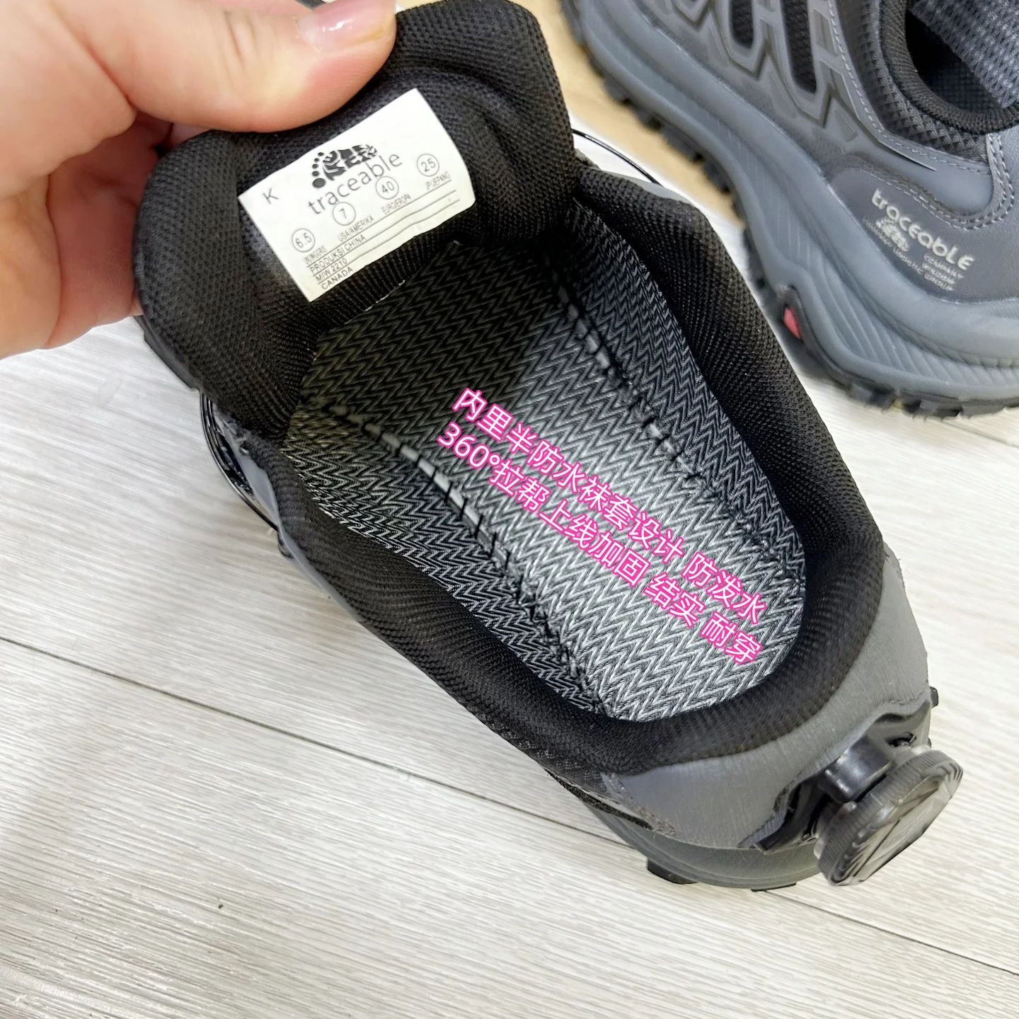 Original Brand Unisex Hiking Outdoor Shoes Designer 4E Wide Foot Hiking Joggers Top Quality Hiking Shoes