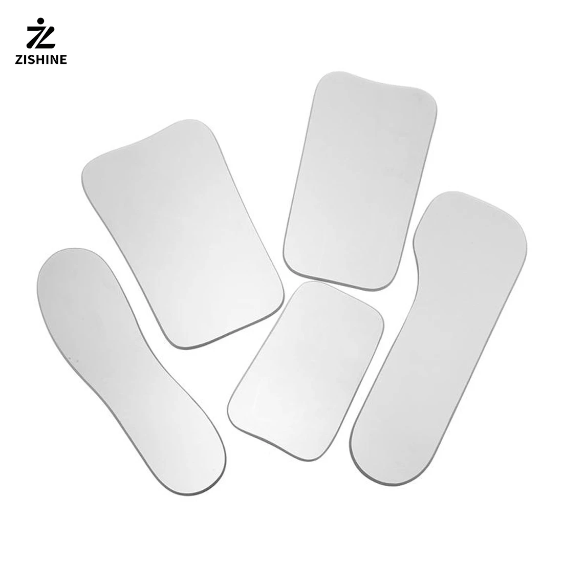 5PCS dental orthodontic material reflector glass double-sided reflector intraoral photography reflector five sets of reflectors