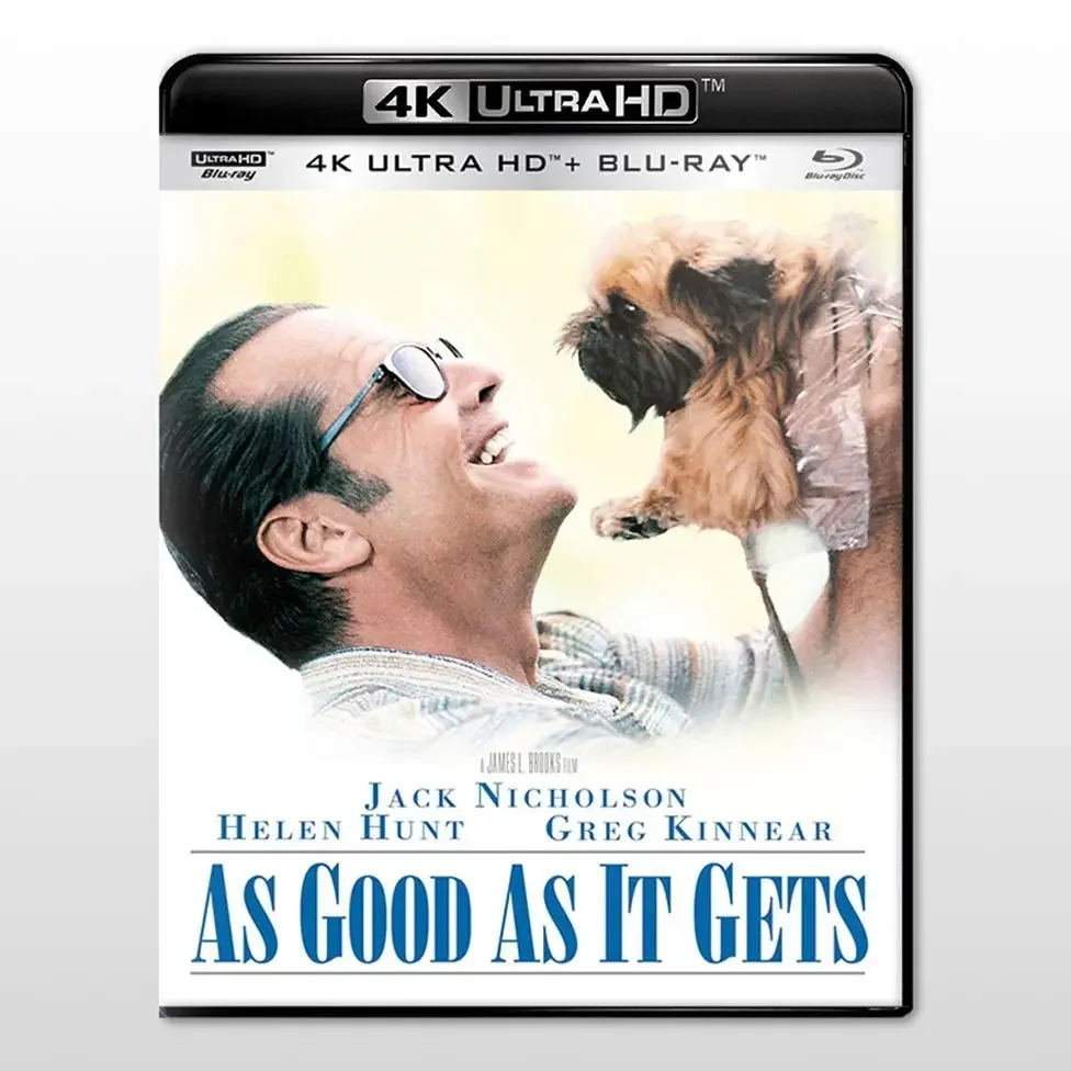 As Good as It Gets 4K UHD Blu-ray 1997 Disc Atmos Dolby Vision
