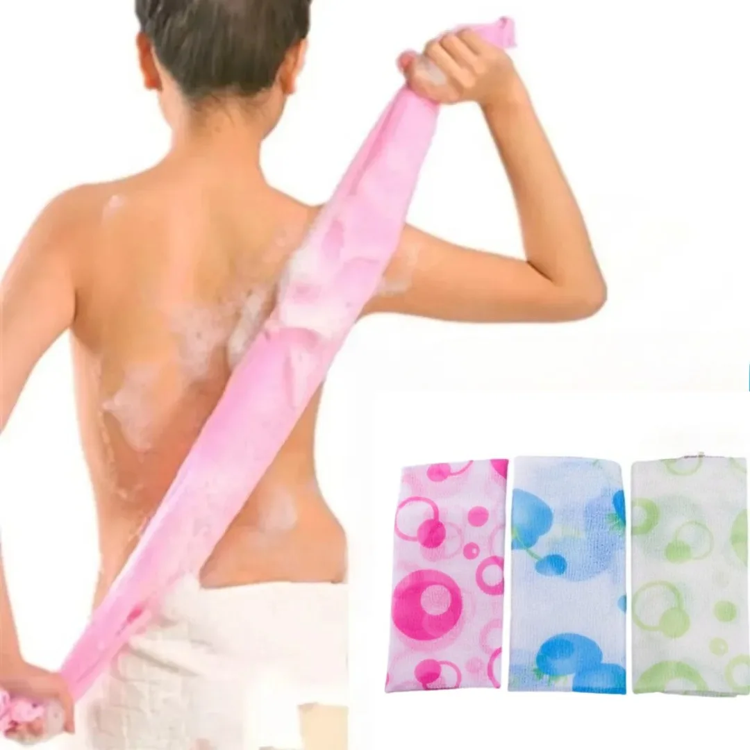 1pcs Beauty Skin Exfoliating Washcloth Body Scrubber Japanese Body Wash Towel Bath Glove Skin Polishing Towel Body Back Scrubber