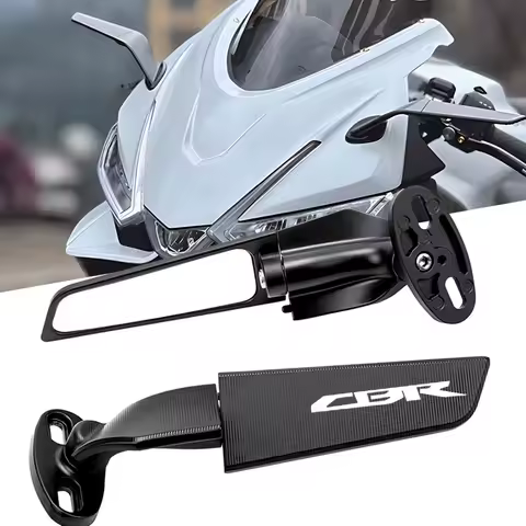 For Honda CBR600RR CBR1000RR CBR250RR CBR500R CBR 600 954 1000 RR CBR 650R 500R Motorcycle CNC rearview mirror fixed wing