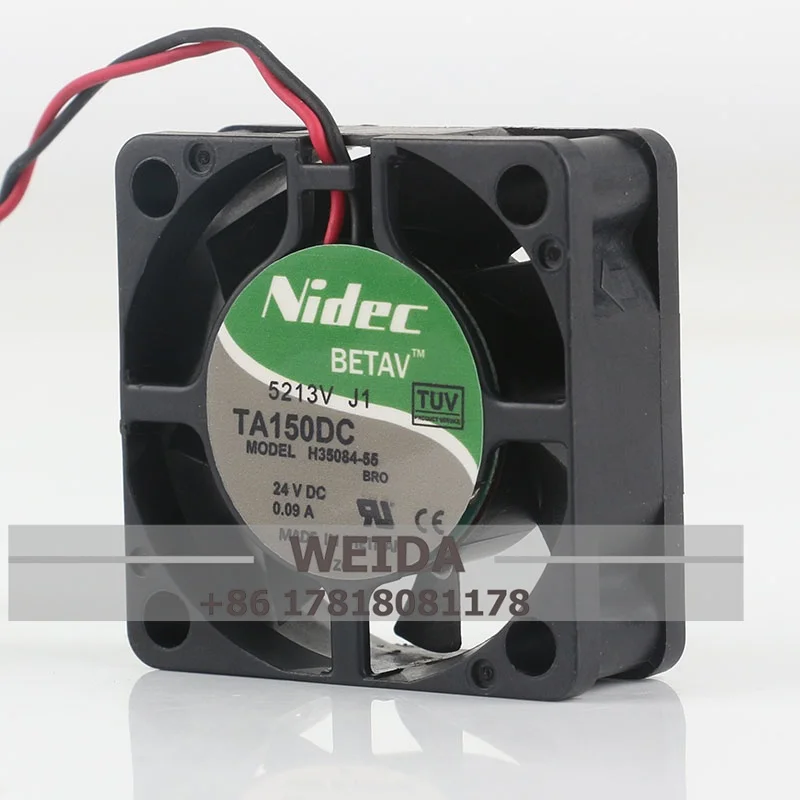 

Case fan Original NIDEC 40*40*15MM H35084-55/H35084-57/H35084-16 4015 DC24V 0.09A ultra-quiet 4 cm inverter cooling fan