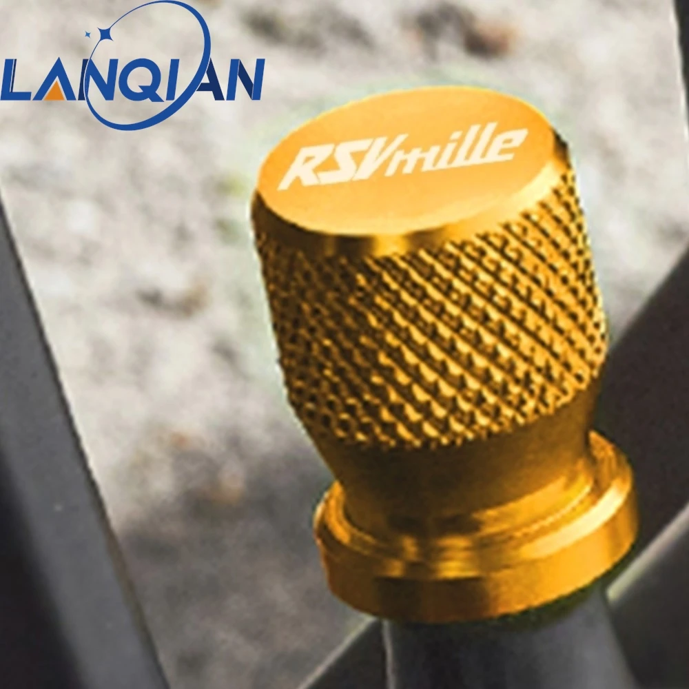 

2Pcs Motorcycle Accessories Tire Valve Air Port Stem Cover Caps Fit For Aprilia RSV MILLE R 2004-2008 RSVMILLE R 2005 2006