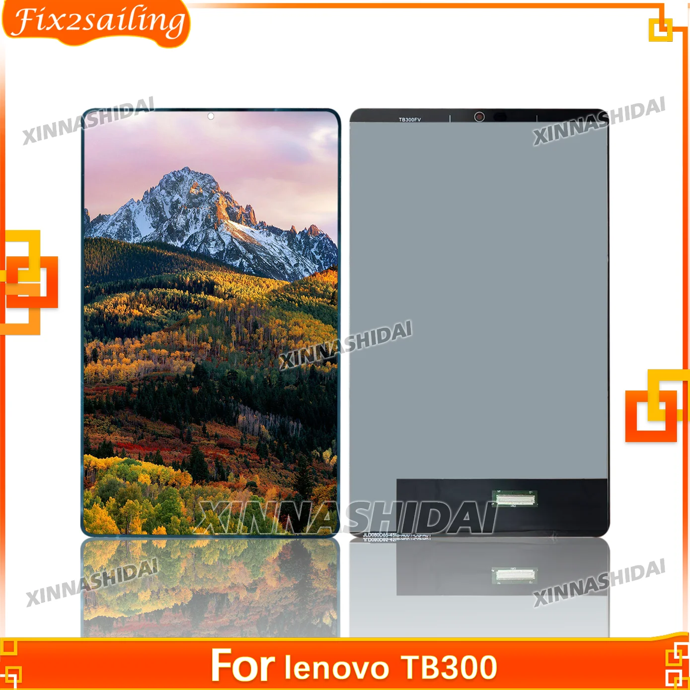 Tested 100% For Lenovo TB300 LCD Display Touch Screen Digitizer for Lenovo Tab M8 4th Gen TB300 TB300FU Assembly Replacment LCD