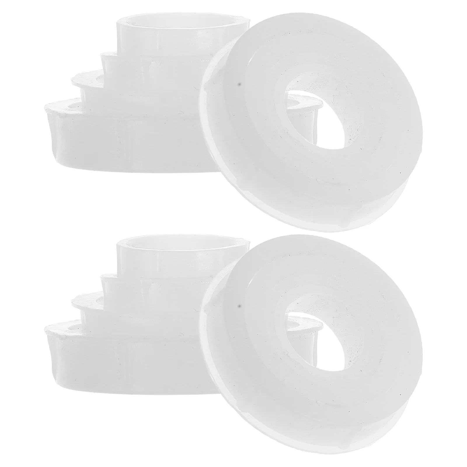 2 Sets Grinding Wheel Reducing Sleeve Adapter Bench Grinder Bushings Kit Reducer Arbor Plastic for Wheels Spacer