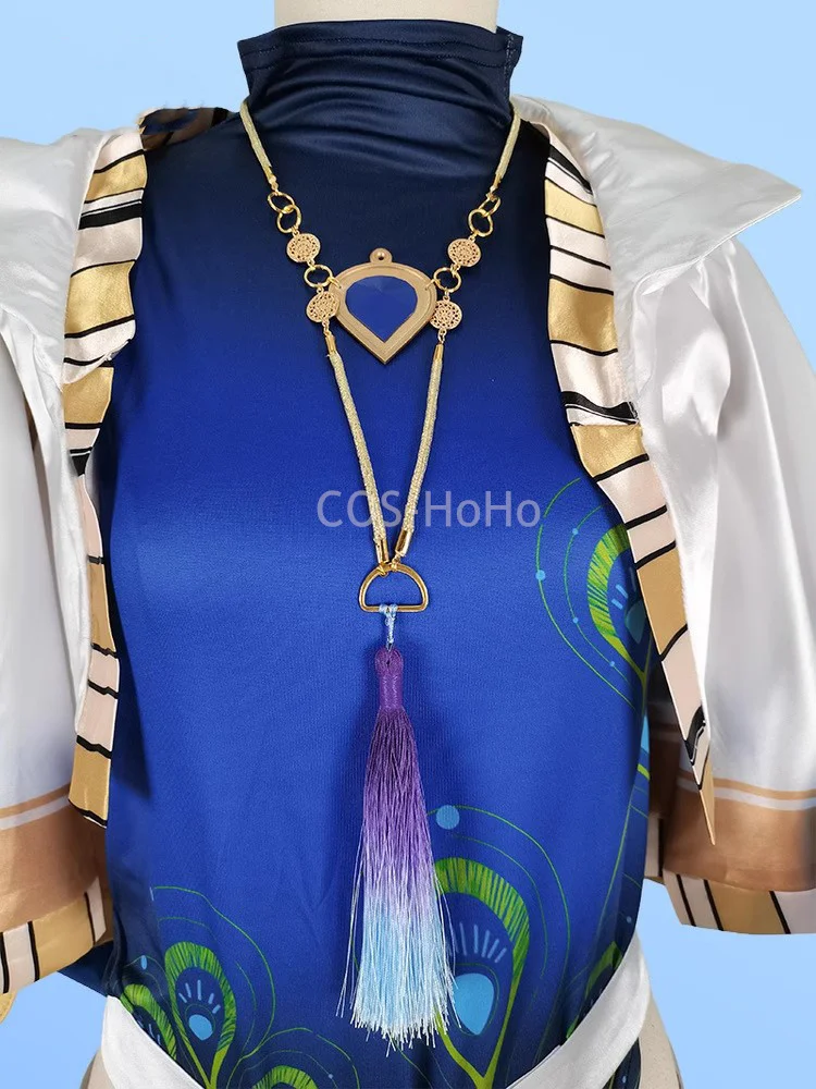 COS-HoHo Nu: بدلة لعبة راقصة كرنفال إدموند زي رائع وسيم زي تنكري لحفلة الهالوين زي لعب الأدوار #4