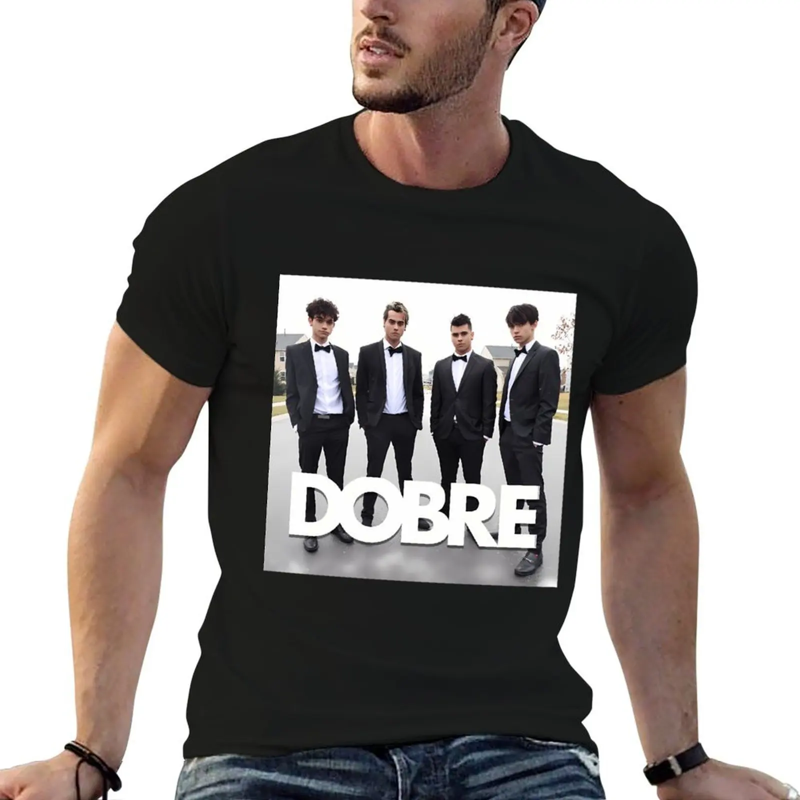 

Dobre Brothers Team T-Shirt men t shirt cotton 100% cotton tshirt 100% t shirts for man graphic funny T-shirt