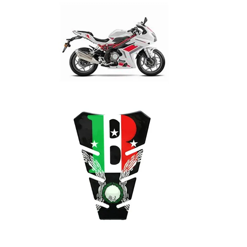 For BENELLI TORNADO 302 TNT 1130R 600 125 Motorcycle Tank Pad Protector 3D Gel Sticker Decal TNT600 TNT125 - 2