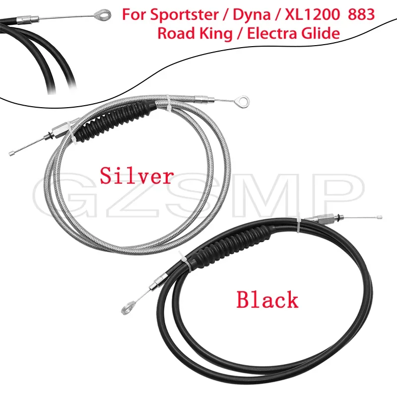 140cm/ 160cm/ 180cm Brand New Motorcycle Clutch Cable For Harley XL883 1200N XL 883 1200 N