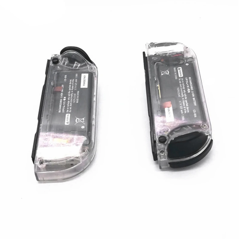 2X sarung casing transparan wadah untuk pengontrol Nintend Switch NS Joy-Con