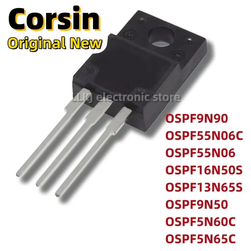 1 قطعة OSPF9N90 OSPF55N06C OSPF55N06 OSPF16N50S OSPF13N65S OSPF9N50 OSPF5N60C OSPF5N65C TO-220F MOS FET TO220F/