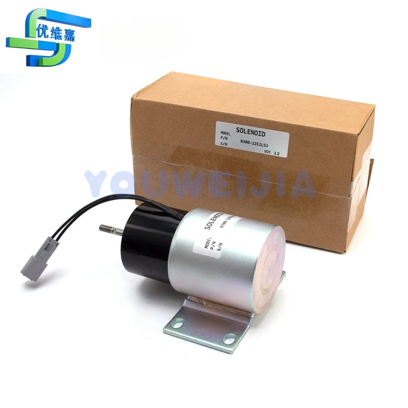 Brand new fire-out solenoid valve 8300-1501 solenoid actuator 12V 24V Woodward 1001099927   0300-12E2LS3 engine