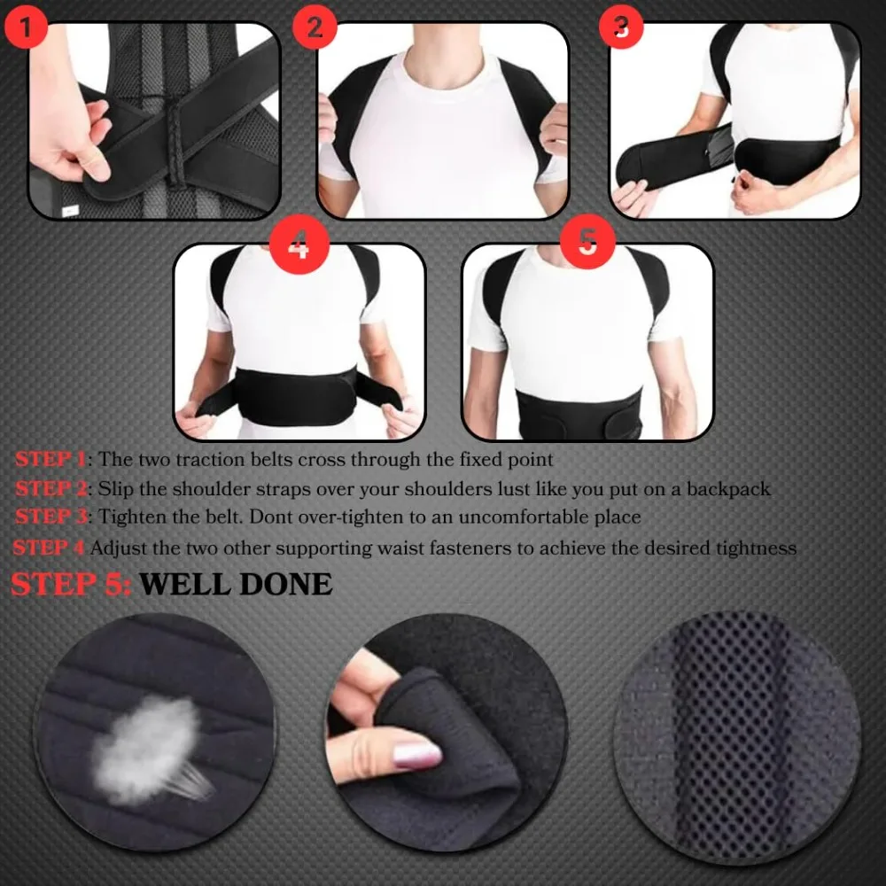 Posture Corrector for Men & Wo - Posture Corrector Back Brace recensie en prijs