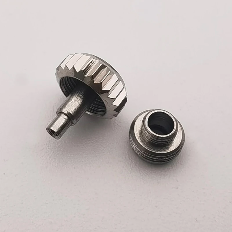 Hochwertige Edelstahl-Uhrenkrone für RLX DJ Datejust 126234 126300 126334 Uhren, passend für 3235 Uhrwerk, Uhrenteile