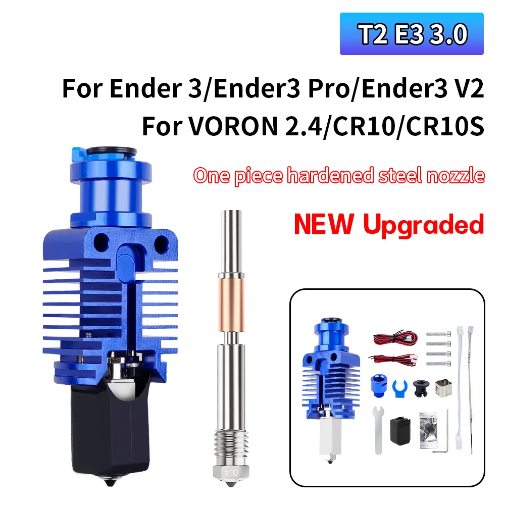 High Speed Print Head TZ-E3-3.0/TZ-V6-3.0 Hotend Kit One-piece